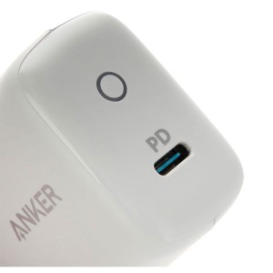 شارژر دیواری Type-C انکر PowerPort PD مدل B2019LD1 به همراه کابل Type-C به Lightning